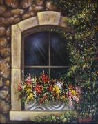 Blooming Rock Window